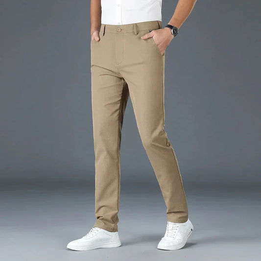 Chino - Modieuze Herenpantalon, Comfortabele Slim Fit Broek voor Elke Gelegenheid